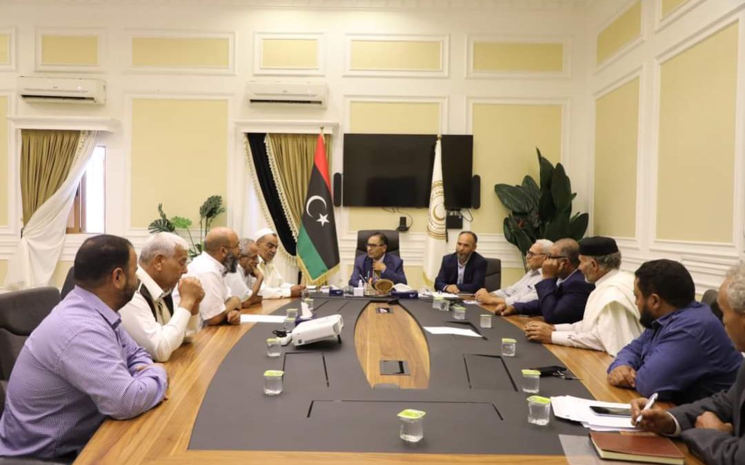 معالي الوزير يستقبل أعيان بلدية الرحيبات 23/اغسطس/2023