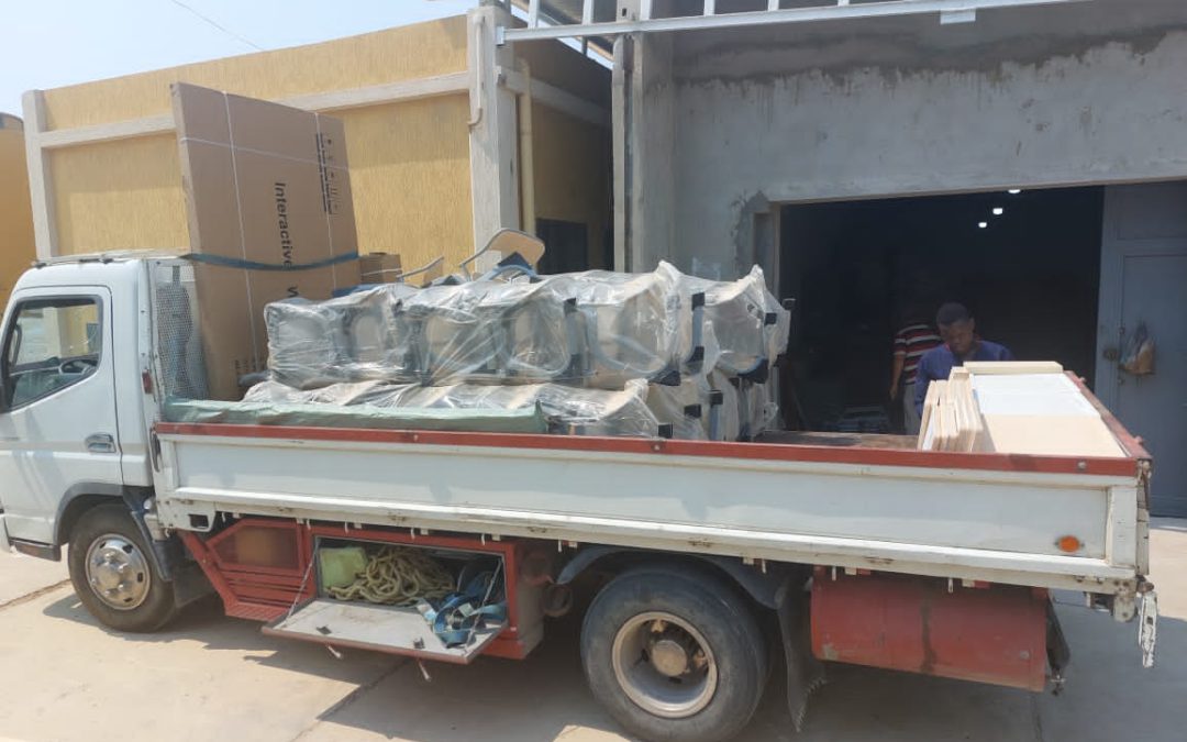 الأكاديمية الليبية فرع الجبل الغربي تستلم بعض التجهيزات 23/اغسطس/2023