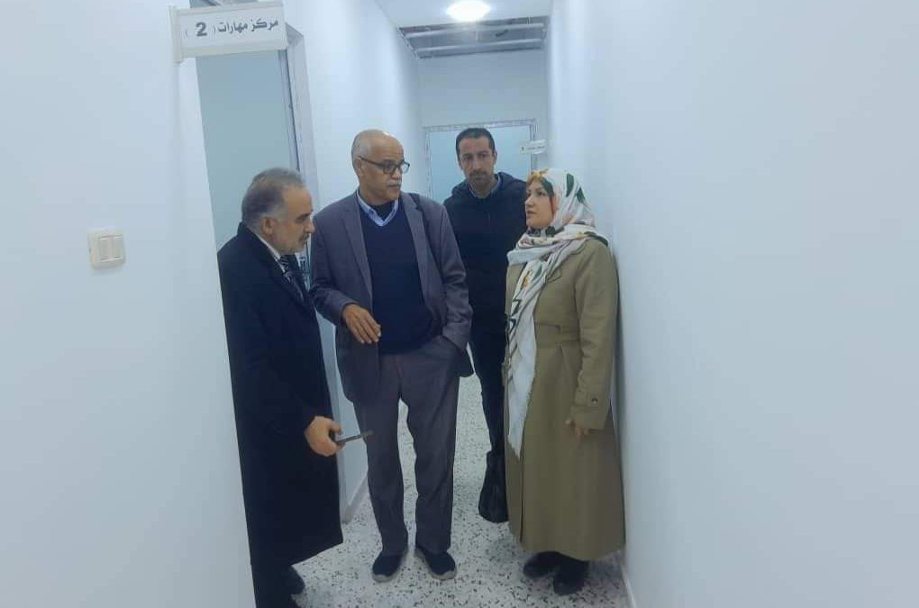 في اطار قيام مكتب متابعة تجهيز وتطوير المعامل بالوزارة على تحسين الجانب العملي في العملية التعليمية