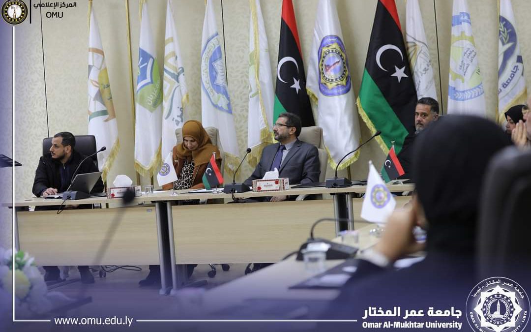 “جامعة عمر المختار”ورشة عمل بمركز المختار للبحوث والاستشارات والخدمات العلمية والتدريب