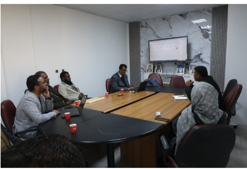 جامعة سبها : كلية الأسنان تنظم ورشة عمل تدريبية للتعريف بالمنظومة الإلكترونية للجامعة.