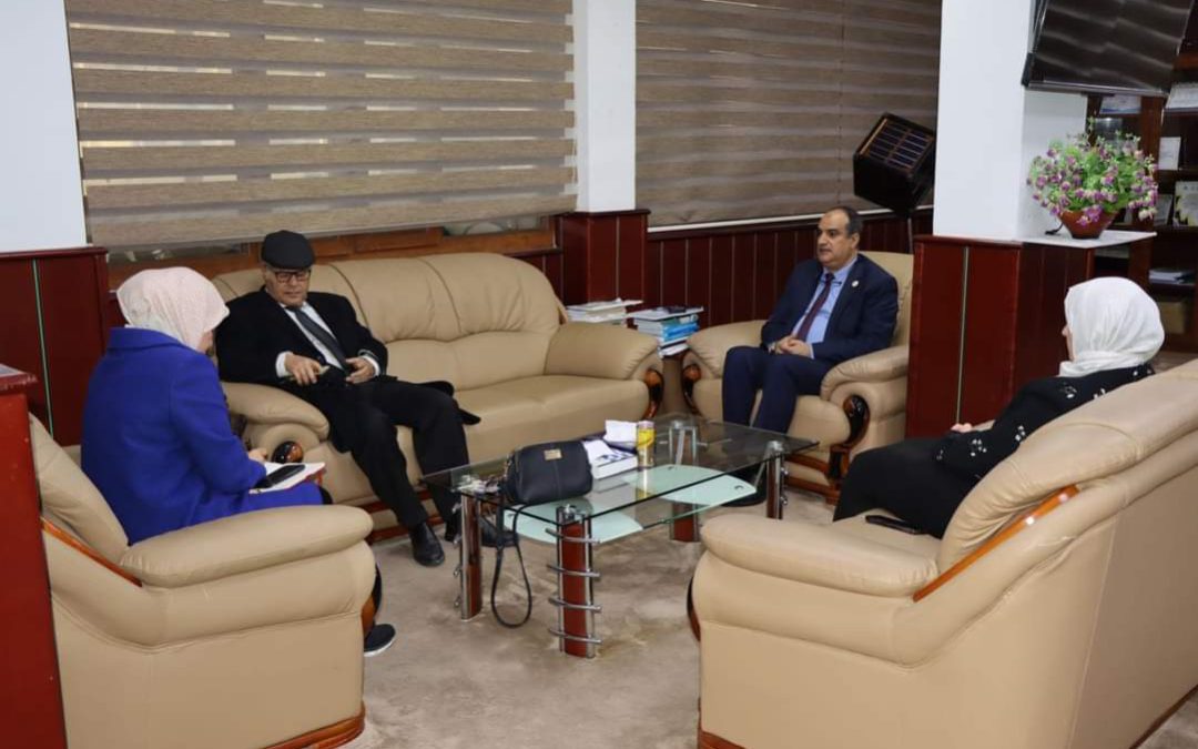 استقبل السيد أ. د. فيصل عبدالعظيم العبدلي _مدير الهيئة الليبية للبحث العلمي _ بمكتبه، صباح اليوم الخميس (الموافق 8 / 2 / 2024م) 