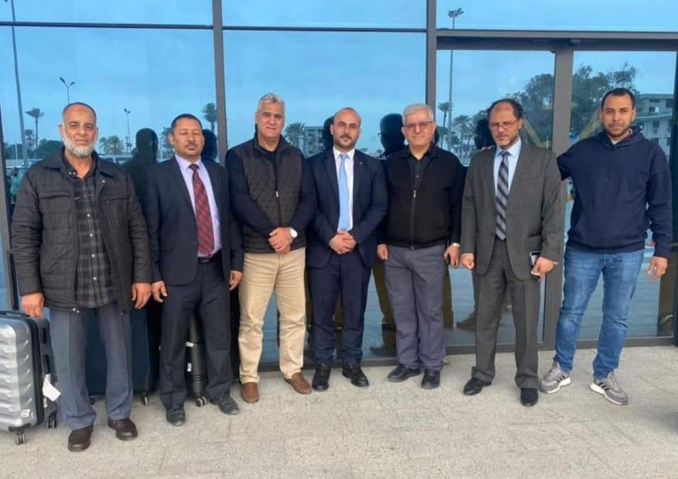 “جامعة ليبيا المفتوحة” زيارة وفد المجلس العربي للتدريب والإبداع الطلابي