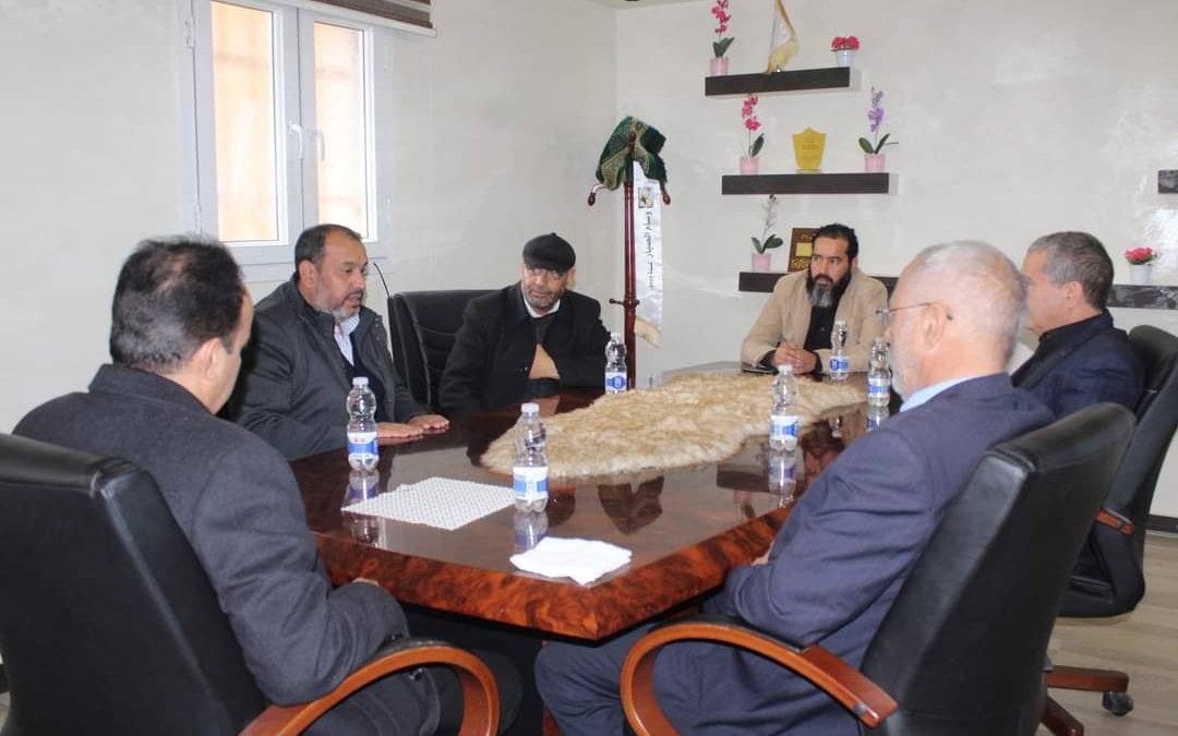 جامعة الزيتونة تستقبل لجنة التدقيق وحصر البيانات من وزارة التعليم العالي والبحث العلمي.