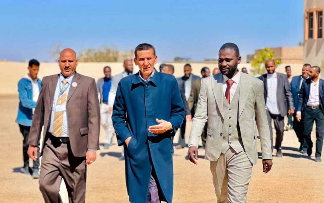 استقبلت كلية الشريعة والقانون أوباري اليوم الأربعاء الموافق: 14 / 2 / 2024م رئيس الجامعة الأسمرية الإسلامية / الأستاذ الدكتور محمد بن عبد الحفيظ والوفد المرافق له