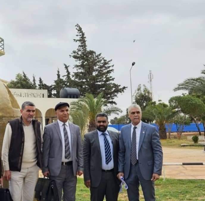 اختتمت لجنة حصر ممتلكات وزارة التعليم العالي والبحث العلمي برئاسة السيد الدكتور إبراهيم انويجي والأعضاء المرافقين له زيارتهم الميدانية لمؤسسات جامعة درنة