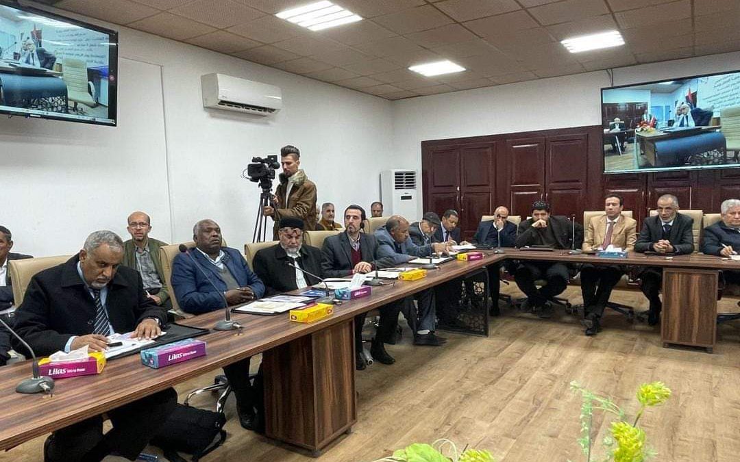 “جامعة ليبيا المفتوحة”الندوة العلمية حول ” حرب غزة ومستقبل القضية الفلسطينية ” تحت شعار ( معاً ضد تصفية القضية الفلسطينية )