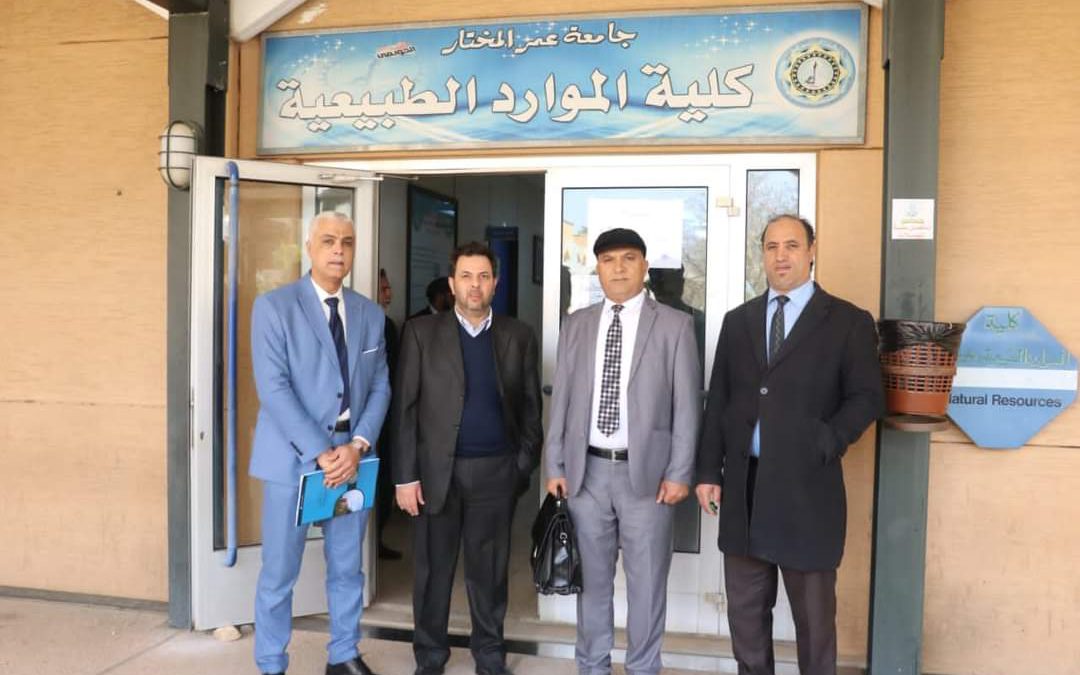 اختتمت ظهيرة هذا اليوم الأحد الموافق 25\2\2024م لجنة حصر ممتلكات وزارة التعليم العالي والبحث العلمي برئاسة السيد الدكتور إبراهيم انويجي والأعضاء المرافقين له زيارتهم الميدانية لكليات جامعة عمر المختار ببلدية البيضاء واستلمت كافة المستندات والوثائق المتعلقة بملكية العقارات وتسجيلها بالسجل المعد من قبل الوزارة.