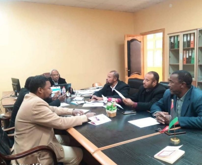 جامعة سبها : الاجتماع التحضيري الأول للجنة ورشة العمل الموسومة بعنوان : المبيدات الزراعية المحظورة، الواقع والتحديات