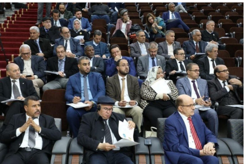 جامعة سبها : رئيس الجامعة ومدير مكتب التعاون الدولي بالجامعة يحضران معا اجتماع الجامعات الليبية الأعضاء في اتحاد جامعات المتوسط UNIMED.