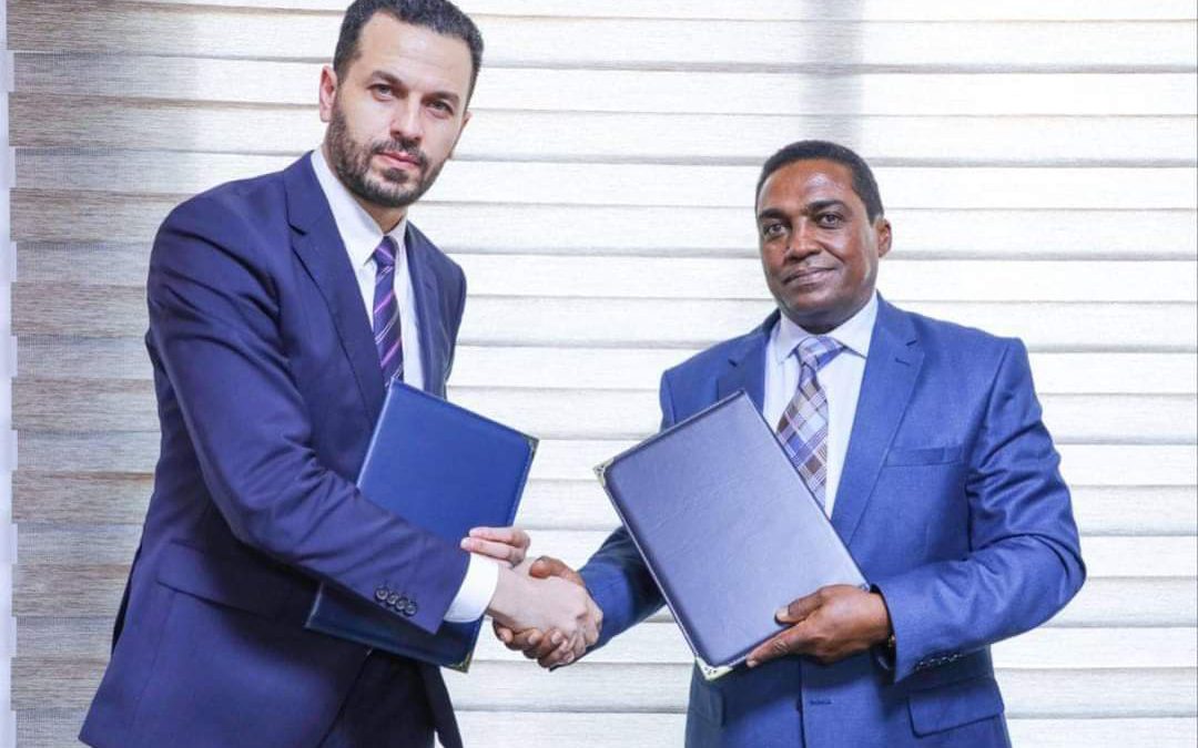 جامعة فزان.  جامعة فزان توقع إتفاقية تعاون مشترك مع وزارة الحكم المحلي بحكومة الوحدة الوطنية.  الثلاثاء الموافق 05-03-2024م