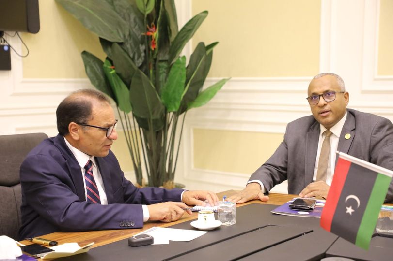 التقى معالي الوزير بمكتبه بديوان الوزارة صباح اليوم الإثنين الموافق 2024/9/23م السيد معالي وزير البيئة