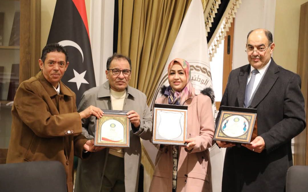 تكريم الكليات الطبية بجامعة عمر المختار لمعالي وزير التعليم العالي والبحث العلمي الثلاثاء 2024/12/31م