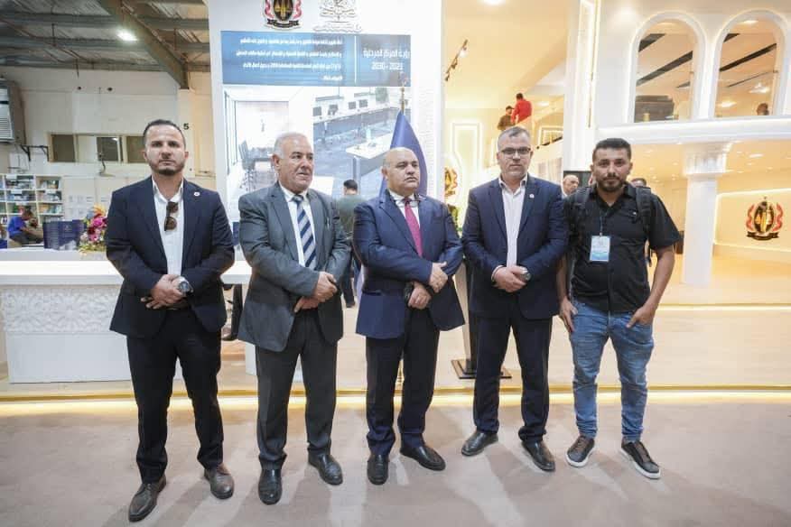 زيارة رئيس الأكاديمية الليبية للدراسات العليا في افتتاح النسخة الثانية من معرض النيابة العامة الدولي للكتاب
