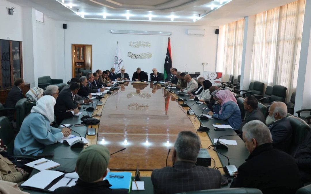 اجتماع مجلس جامعة الزاوية الخامس للعام 2025م