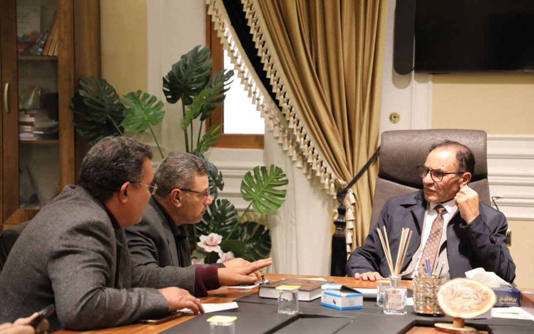 “معالي الوزير يلتقي رئيس الجمعية الليبية لعلم الاجتماع ونائبه”