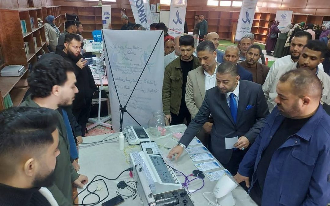 مقتطفات من الأسبوع العلمي بكلية العلوم الصحية – العجيلات