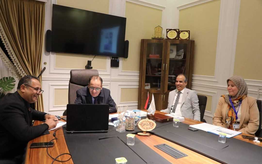 اجتماع معالي الوزير الدكتور عمران القيب مع السادة مدير المكتب الإقليمي لمنظمة اليونسكو