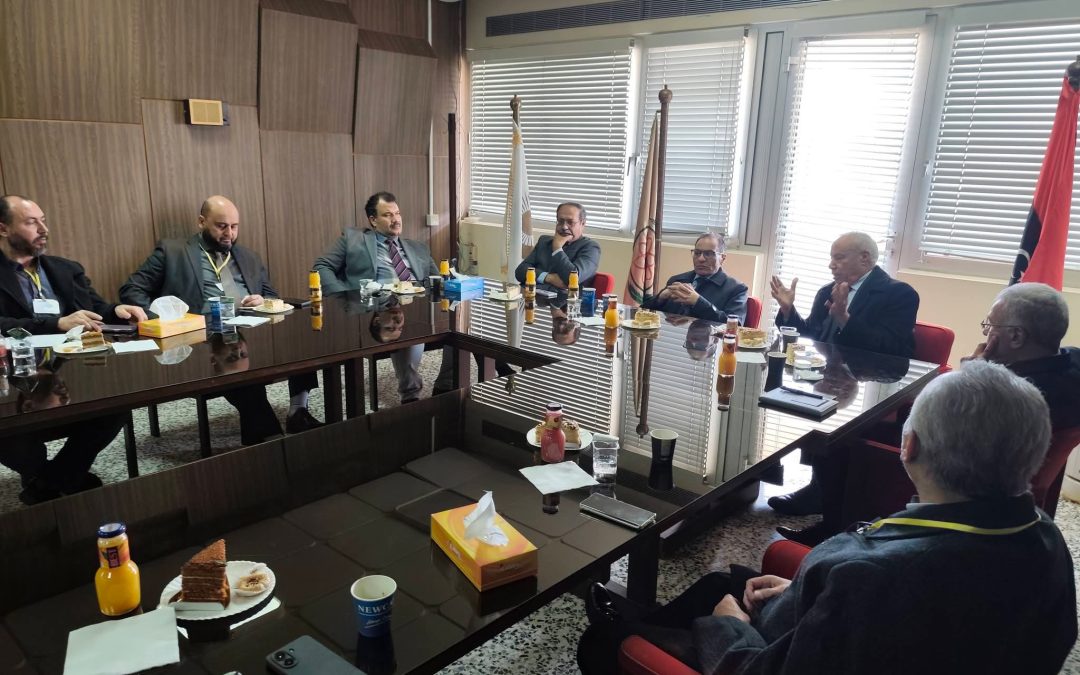 زيارة معالي الوزير لمركز بحوث الطاقة الذرية بتاجوراء