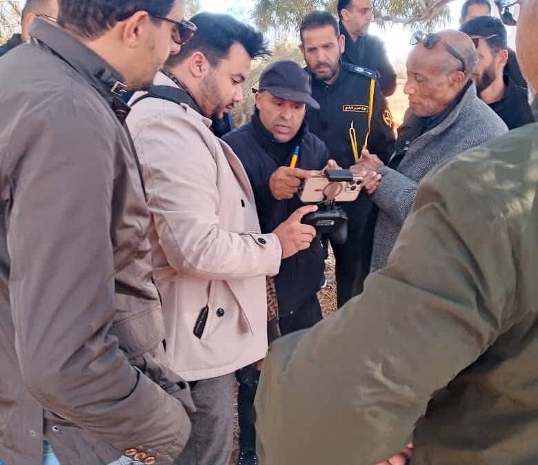 زيارة علمية لخبراء قسمي الجيولوجيا والجيوفيزياء بجامعة طرابلس إلى منطقة الهيرة