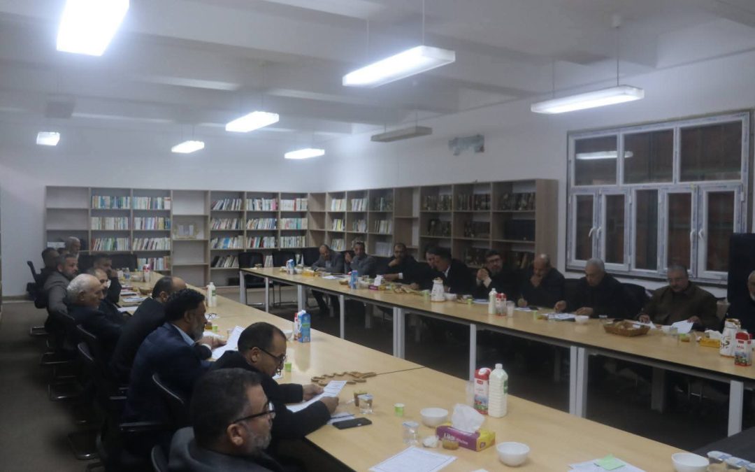 “الاجتماع السادس لمجلس جامعة غريان لسنة 2025”