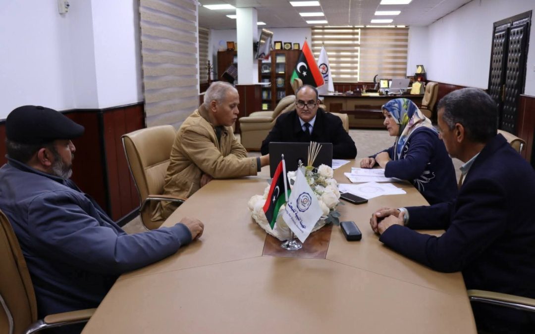 اجتماع لجنة حصر وتقييم المشاريع الابتكارية والريادية