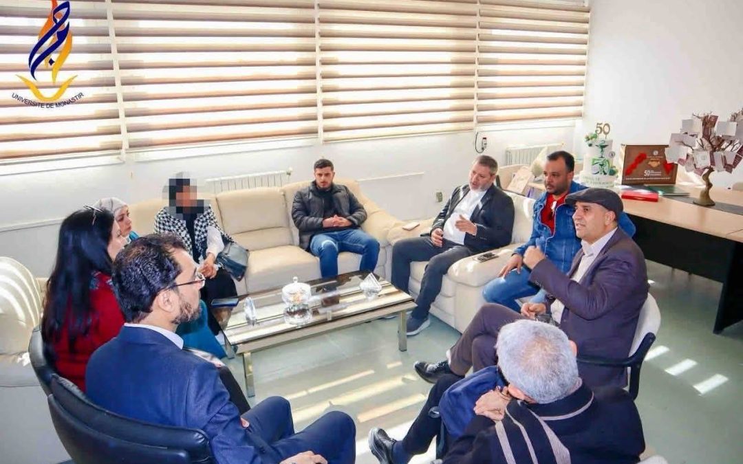 اتفاقية التعاون المشترك بين كلية الصيدلة بجامعة الزاوية وكلية الصيدلة بجامعة المنستير