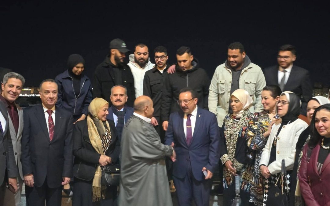 دعوة كريمة من سيادة أ.د. أحمد عبدالحكيم المكلف بأعمال رئيس جامعة الإسكندرية لحضور حفل إفطار الطلاب الوافدين