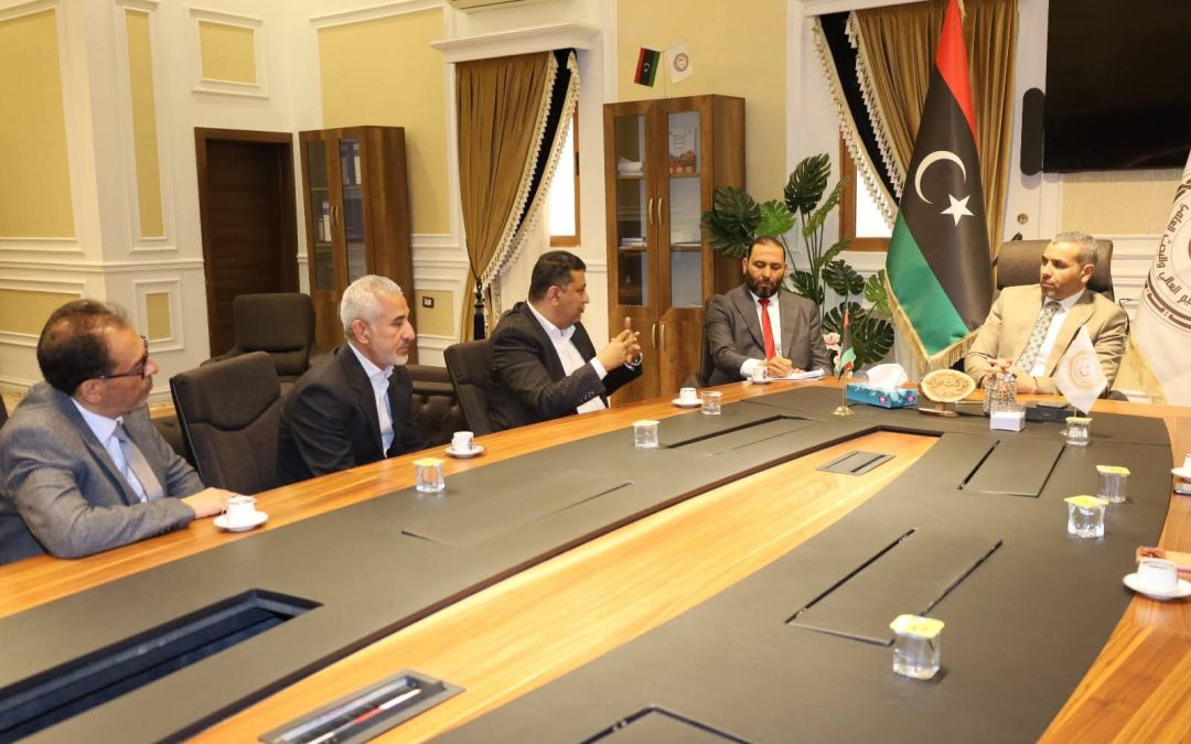 معالي وزير التعليم العالي والبحث العلمي يلتقي النقابة العامة لأعضاء هيئة التدريس بدولة ليبيا